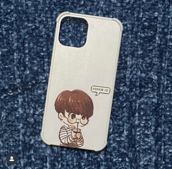 JK of BTS printed phone cover