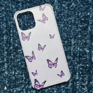 Butterfly print phone cover